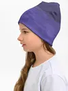 Детская шапка / Фиолетовые краски