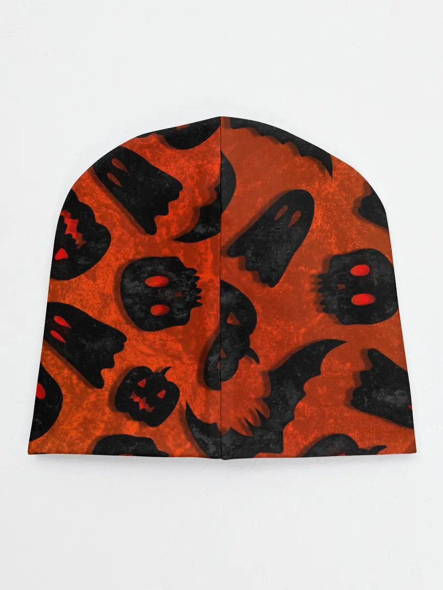 Детская шапка / Halloween print