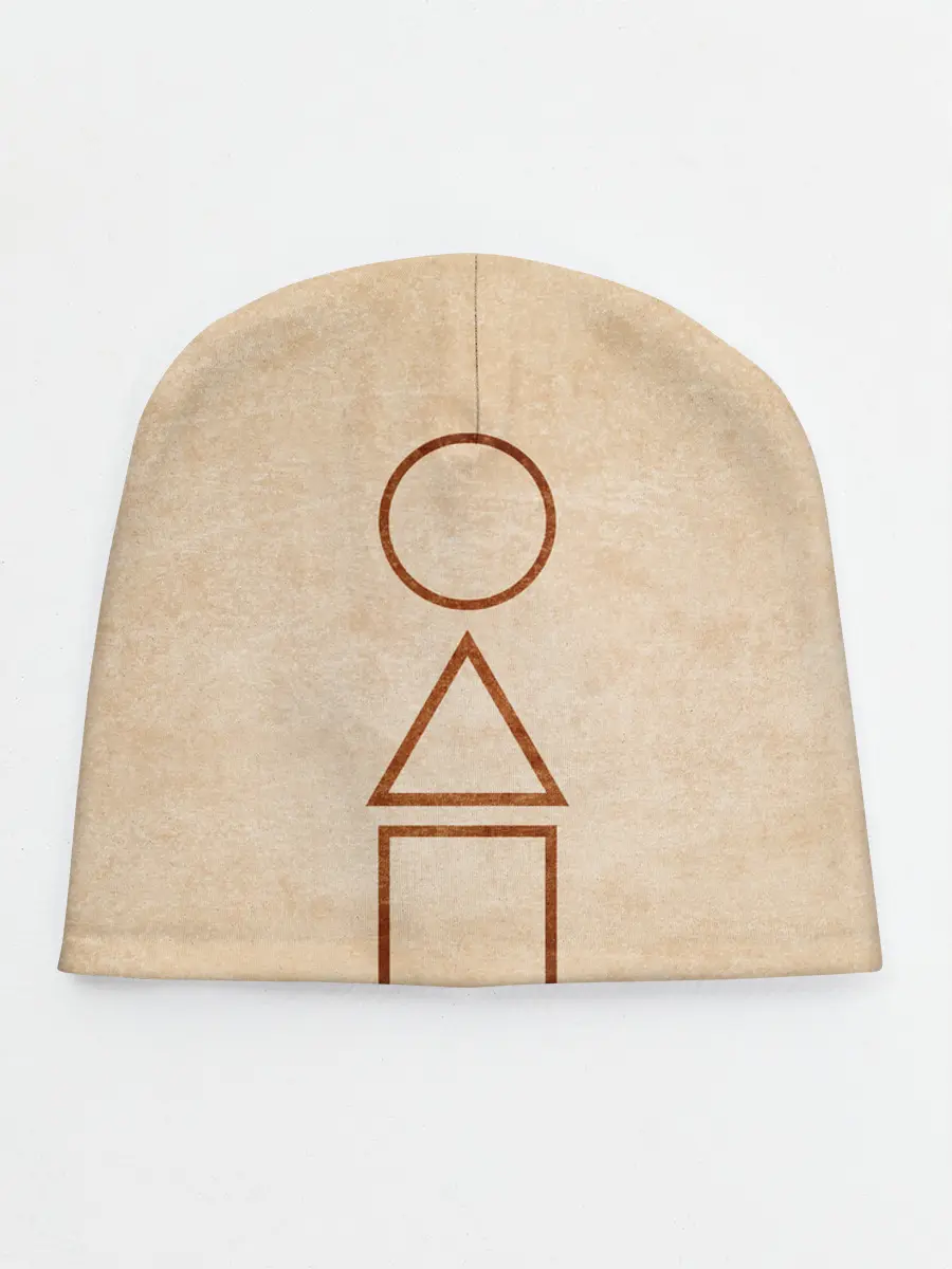 Детская шапка / ИГРА В КАЛЬМАРА, ФИГУРЫ ИГРЫ