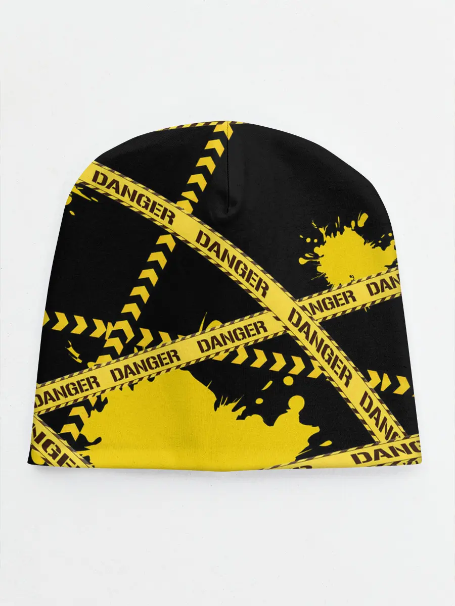 Детская шапка / Лента DANGER