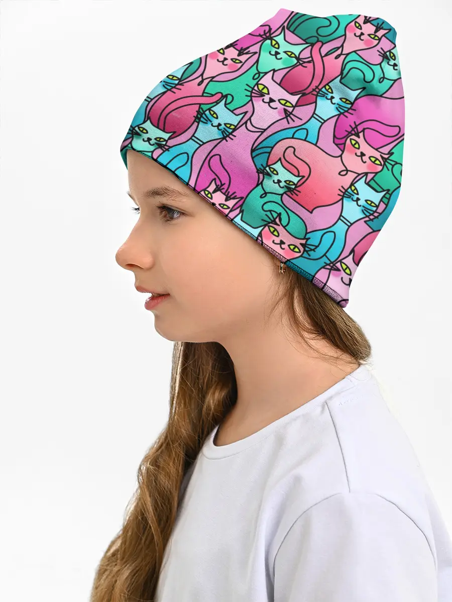 Детская шапка / Выставка котов