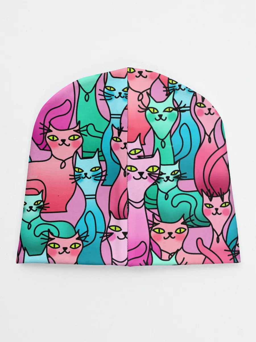 Детская шапка / Выставка котов