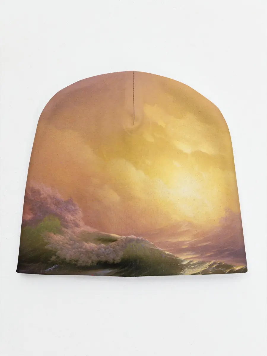 Детская шапка / Шторм в море девятый вал