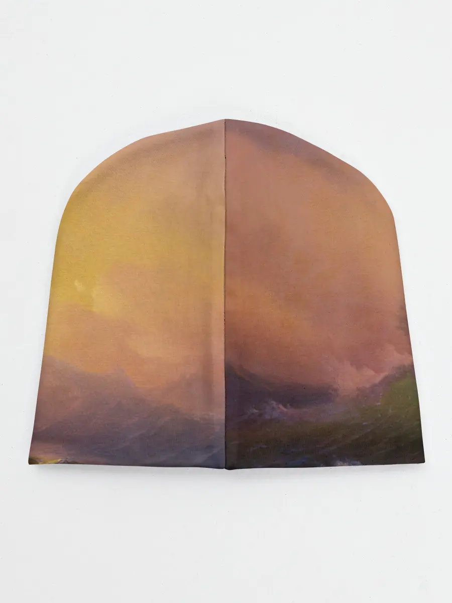 Детская шапка / Шторм в море девятый вал