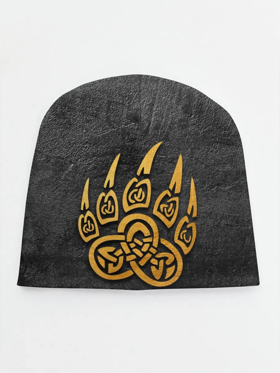 Детская шапка / Золотая медвежья лапа