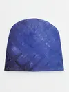Детская шапка / Синие акварельные мазки