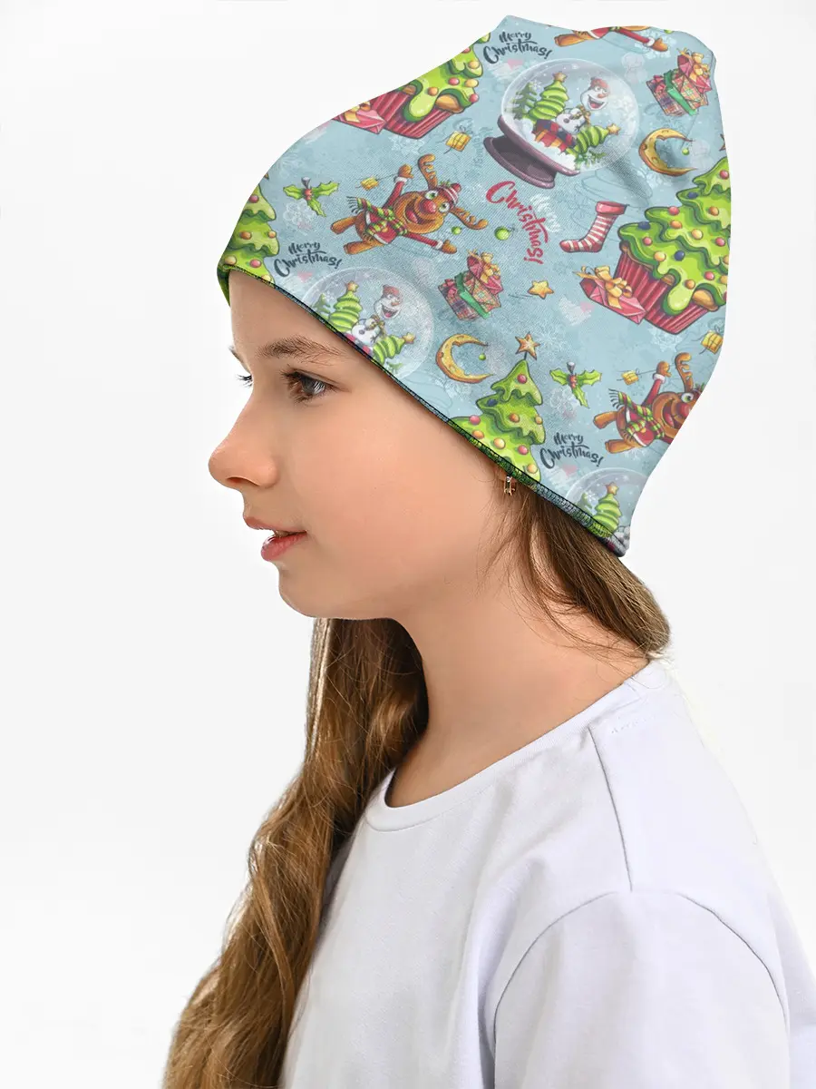 Детская шапка / Merry Christmas Pattern