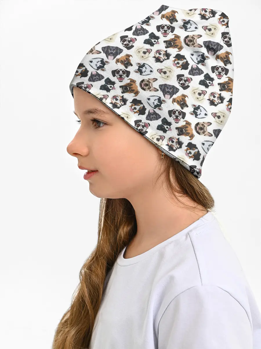 Детская шапка / Разные Породы Собак