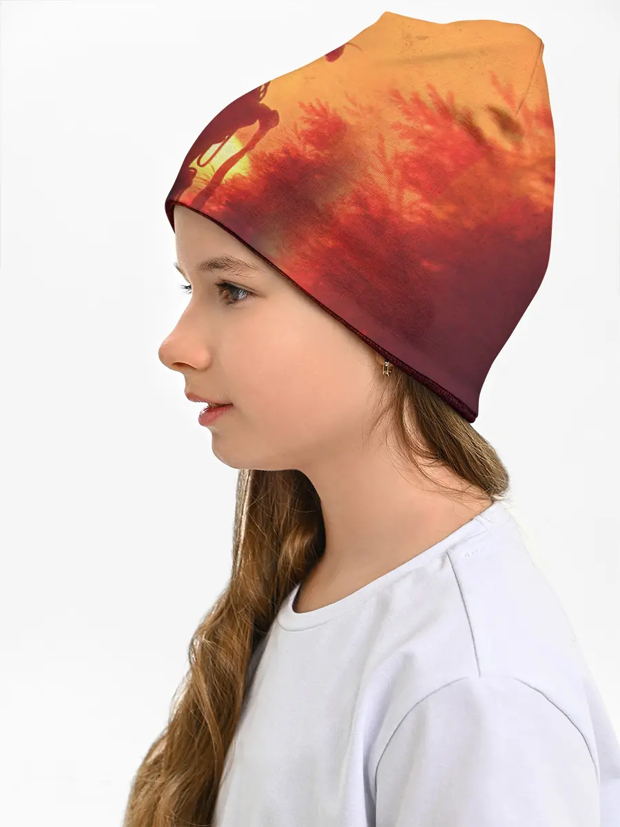 Детская шапка / СИРЕНОГОЛОВЫЙ НА ЗАКАТЕ