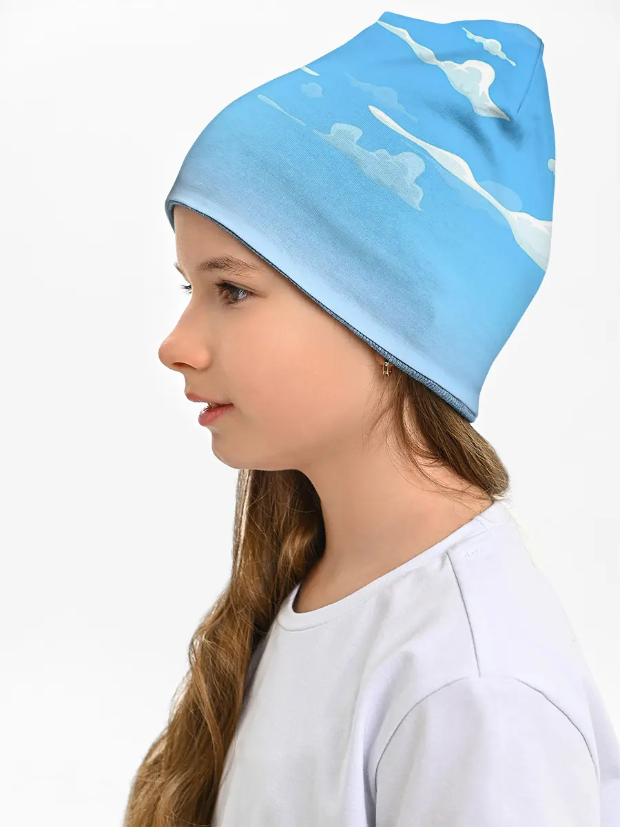 Детская шапка / Летнее небо