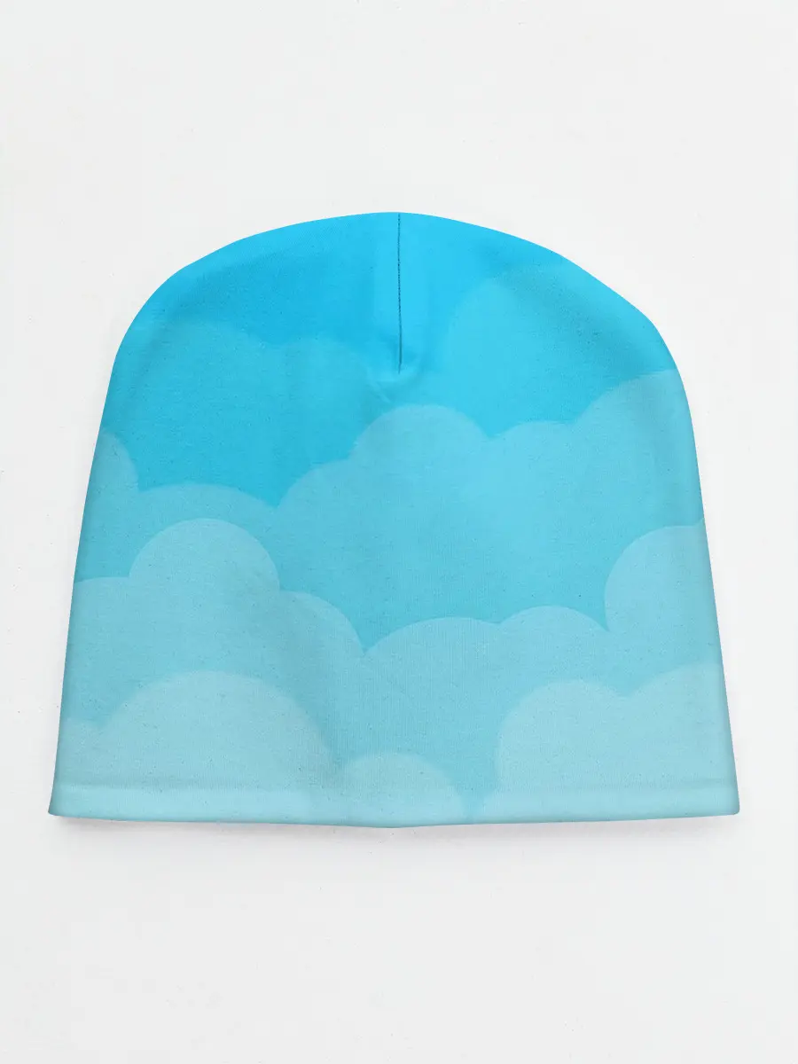 Детская шапка / Голубые облака