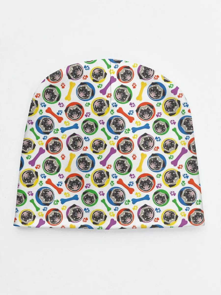 Детская шапка / Мопс