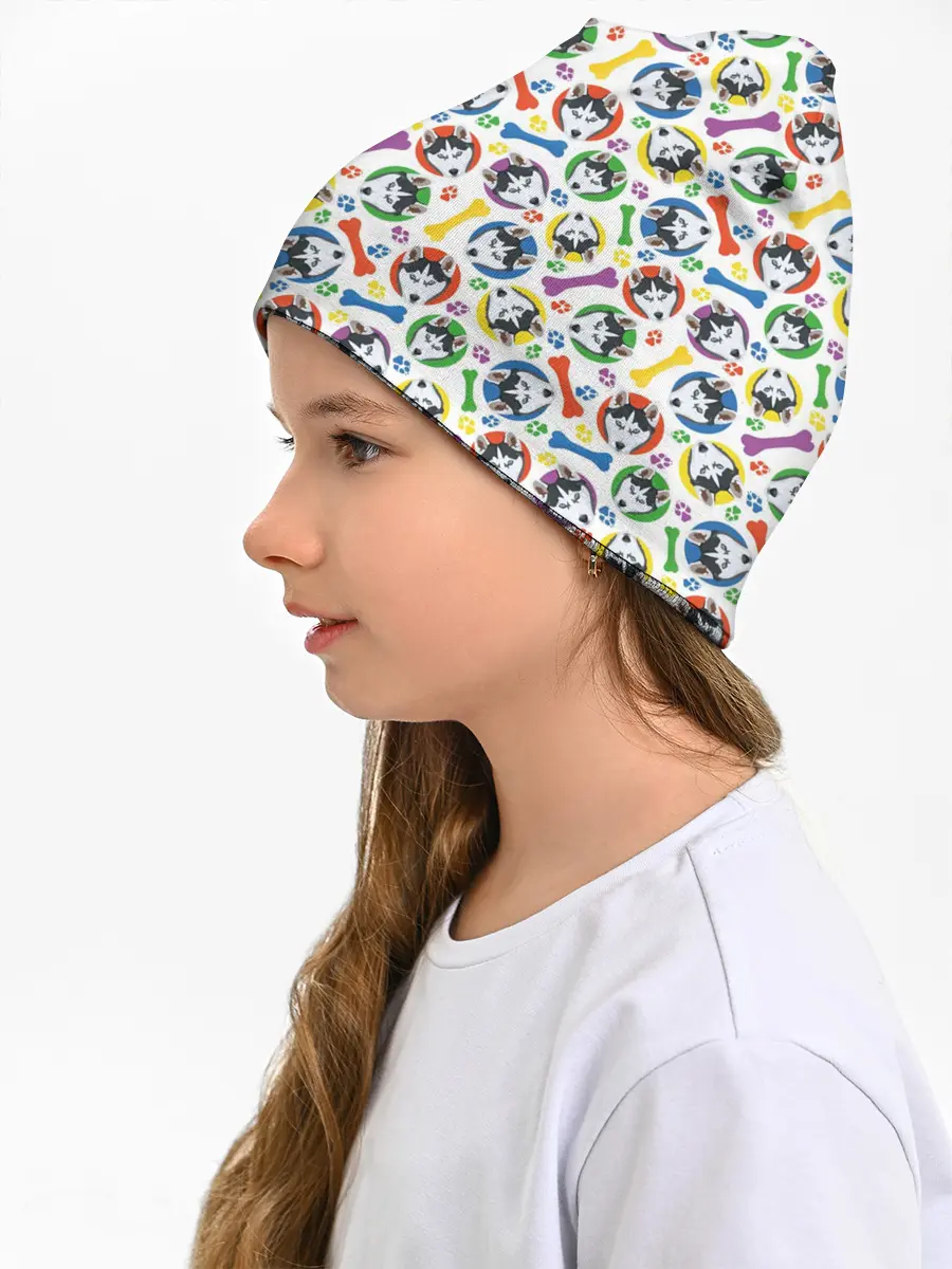 Детская шапка / Хаски