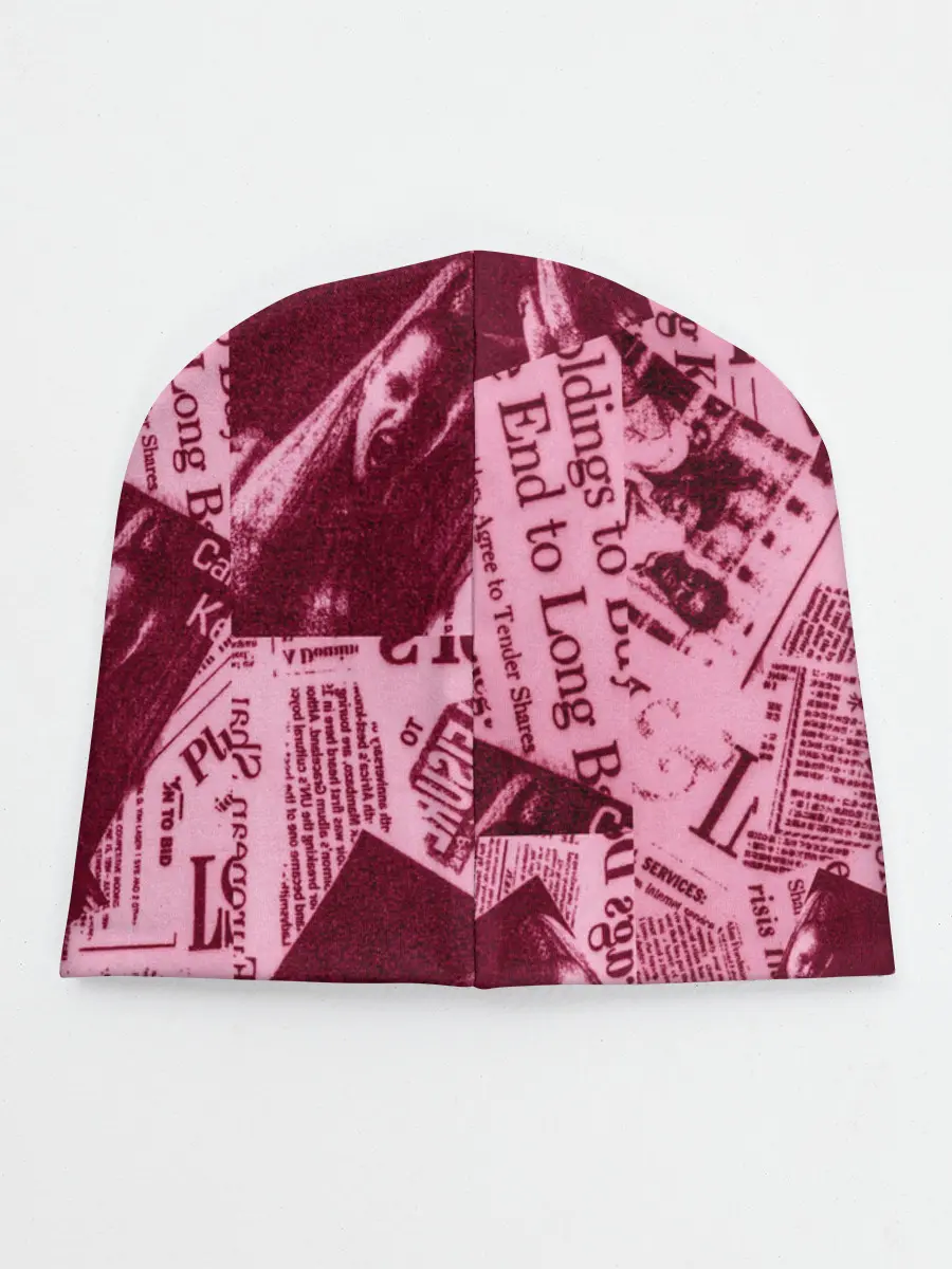 Детская шапка / newspaper fashion