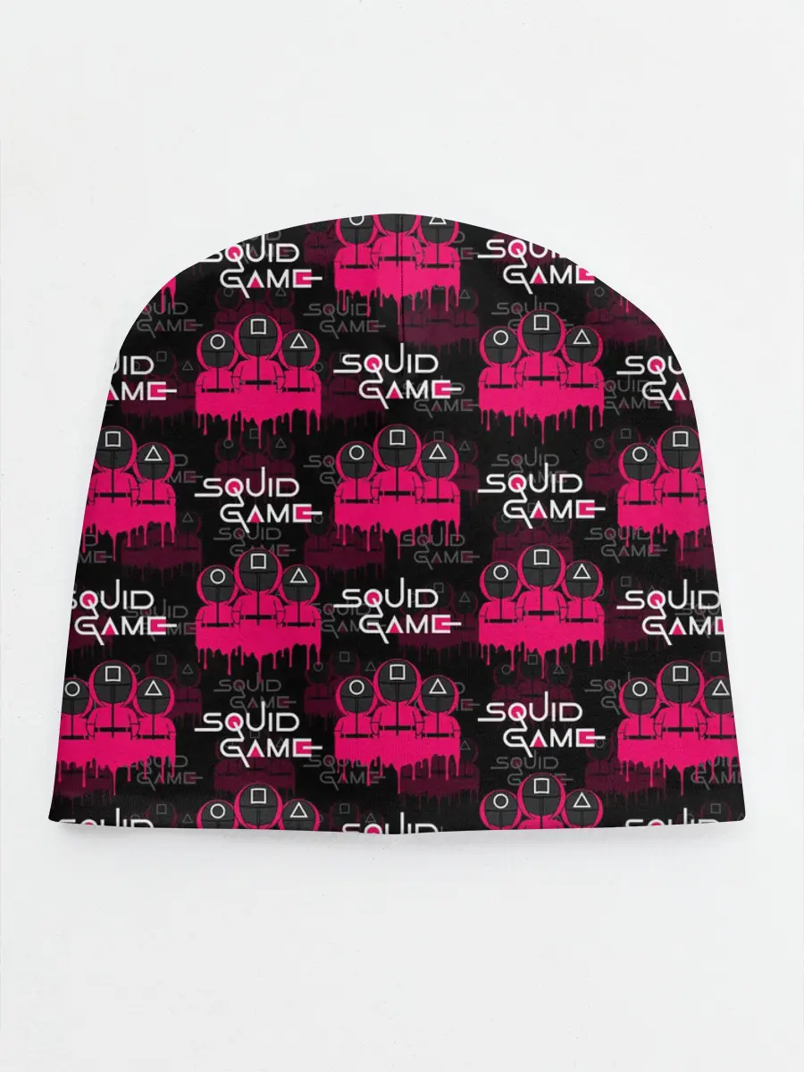 Детская шапка / ИГРА В КАЛЬМАРА / SQUID GAME / PATTERN