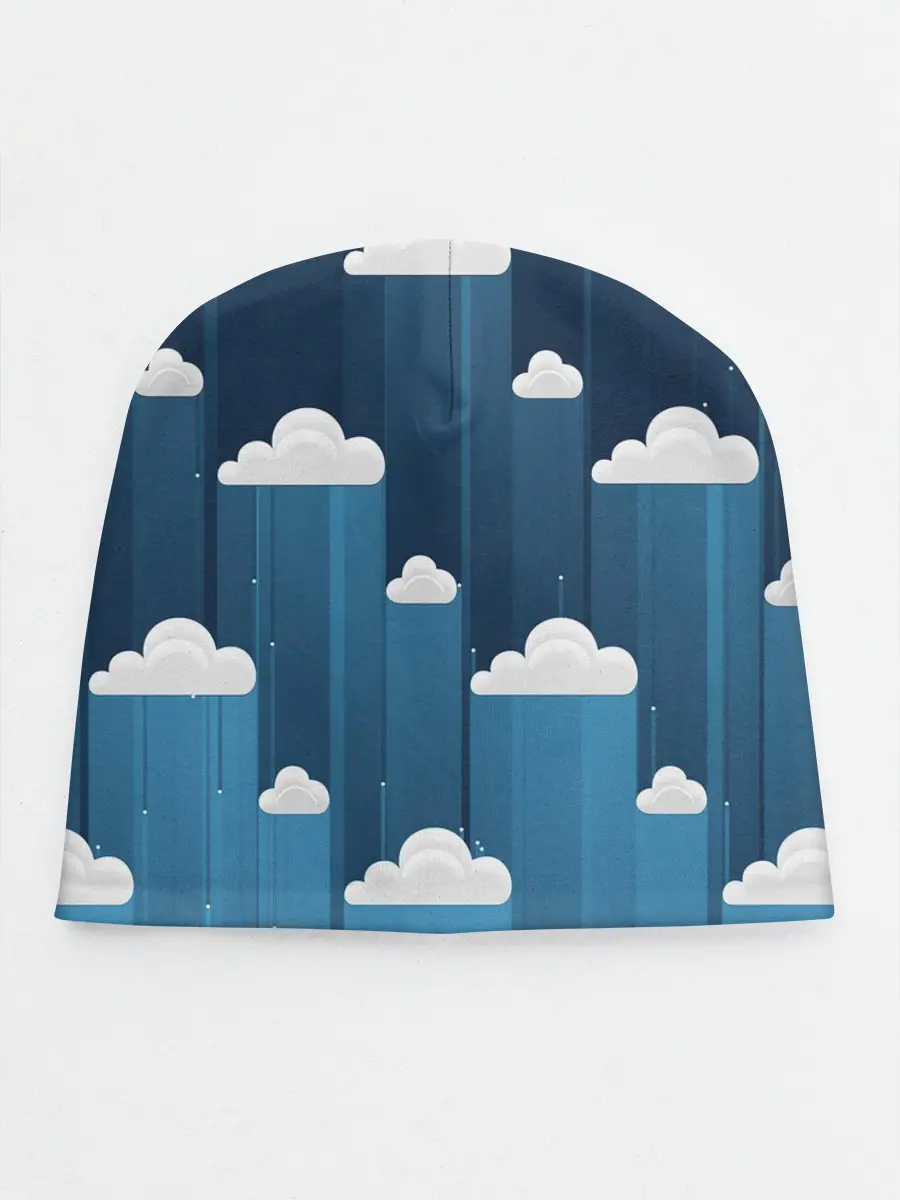 Детская шапка / Облака в очереди