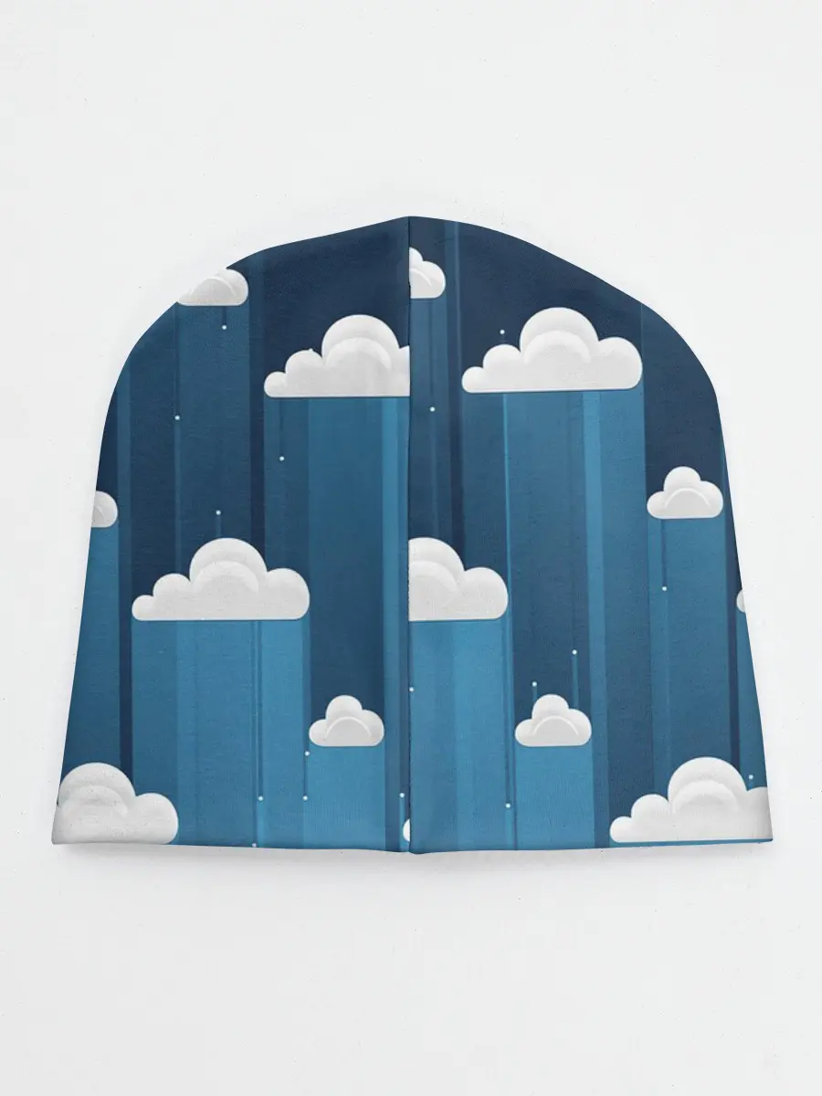 Детская шапка / Облака в очереди