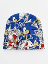 Детская шапка / SONIC ПАТТЕРН / СОНИК