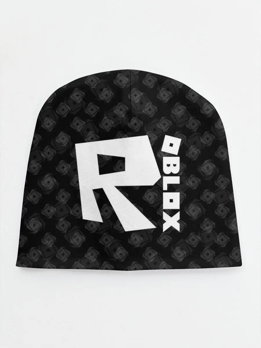 Детская шапка / РОБЛОКС ПАТТЕРН ЛОГОТИП