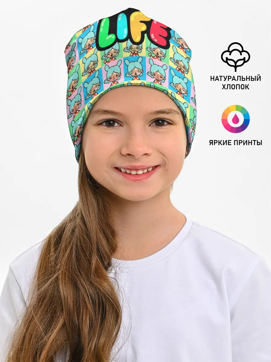 Детская шапка / Toca Boca logo | Тока Бока Рита