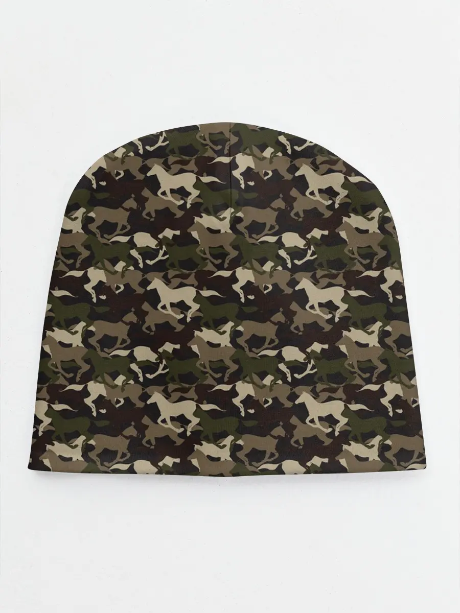 Детская шапка / Лошади