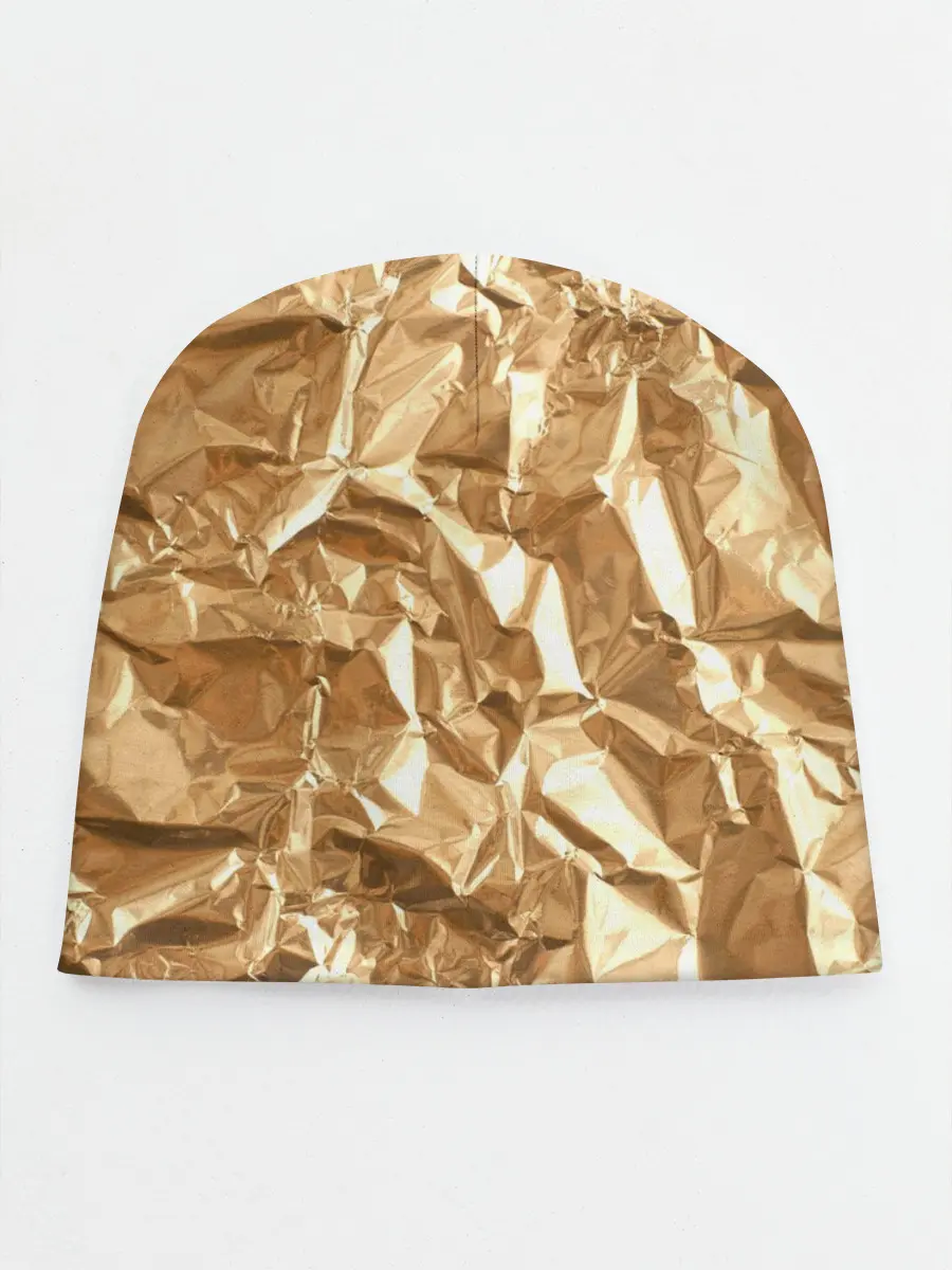 Детская шапка / Мятая Фольга