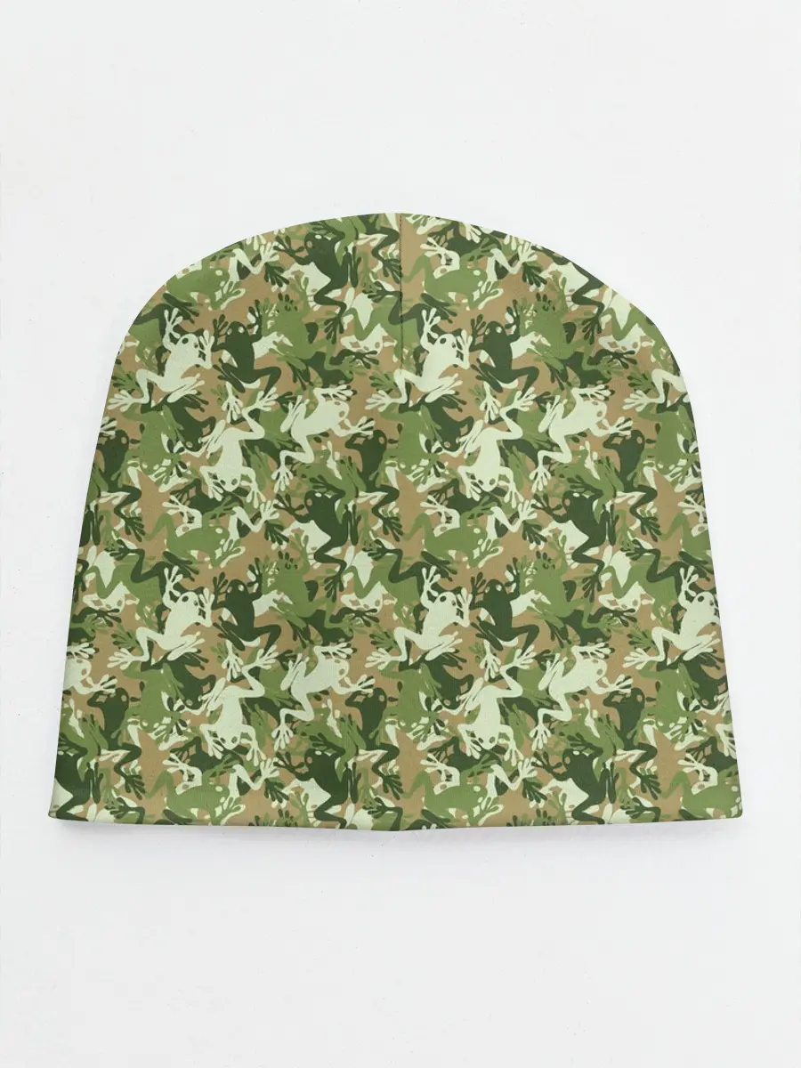 Детская шапка / Лягушки