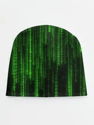Детская шапка / Матрица двоичный код