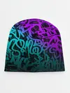 Детская шапка / НЕОНОВОЕ ГРАФФИТИ / NEON