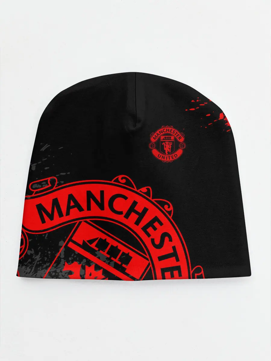Детская шапка / МАНЧЕСТЕР ЮНАЙТЕД КРАСНЫЙ ЛОГО