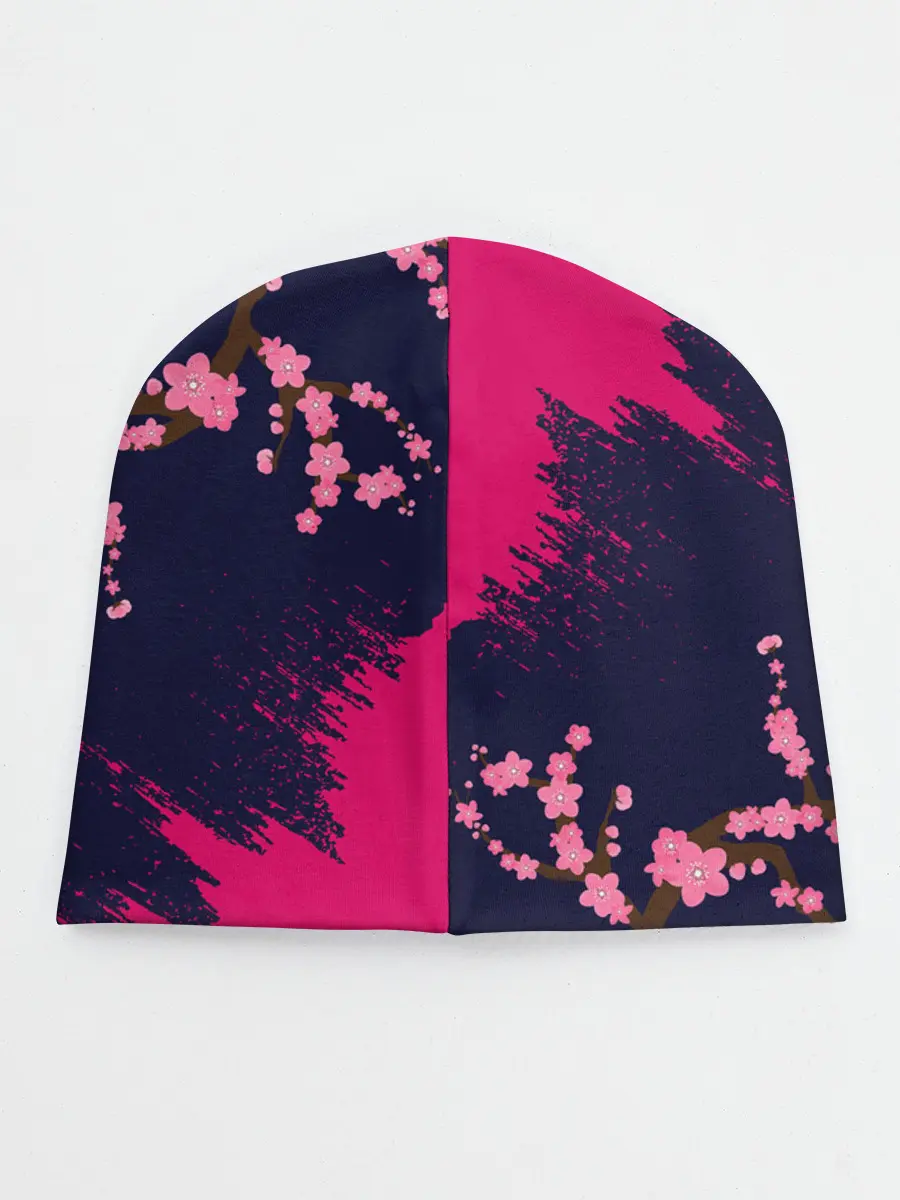 Детская шапка / ДЕВУШКА В КИМОНО И ПТИЦАМИ