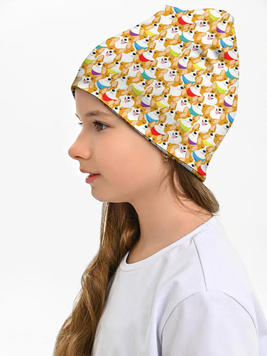 Детская шапка / Вельш-Корги Пемброк