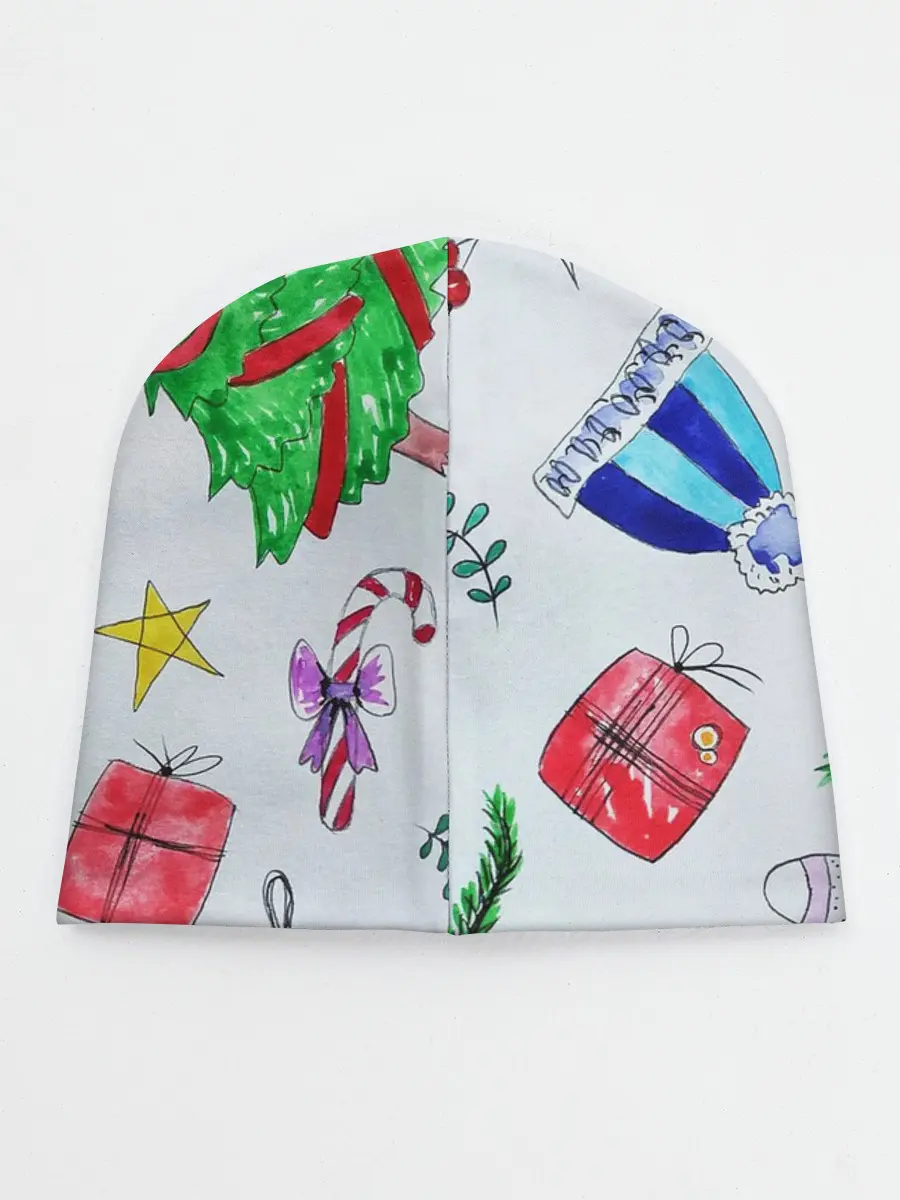 Детская шапка / шарики фонарики