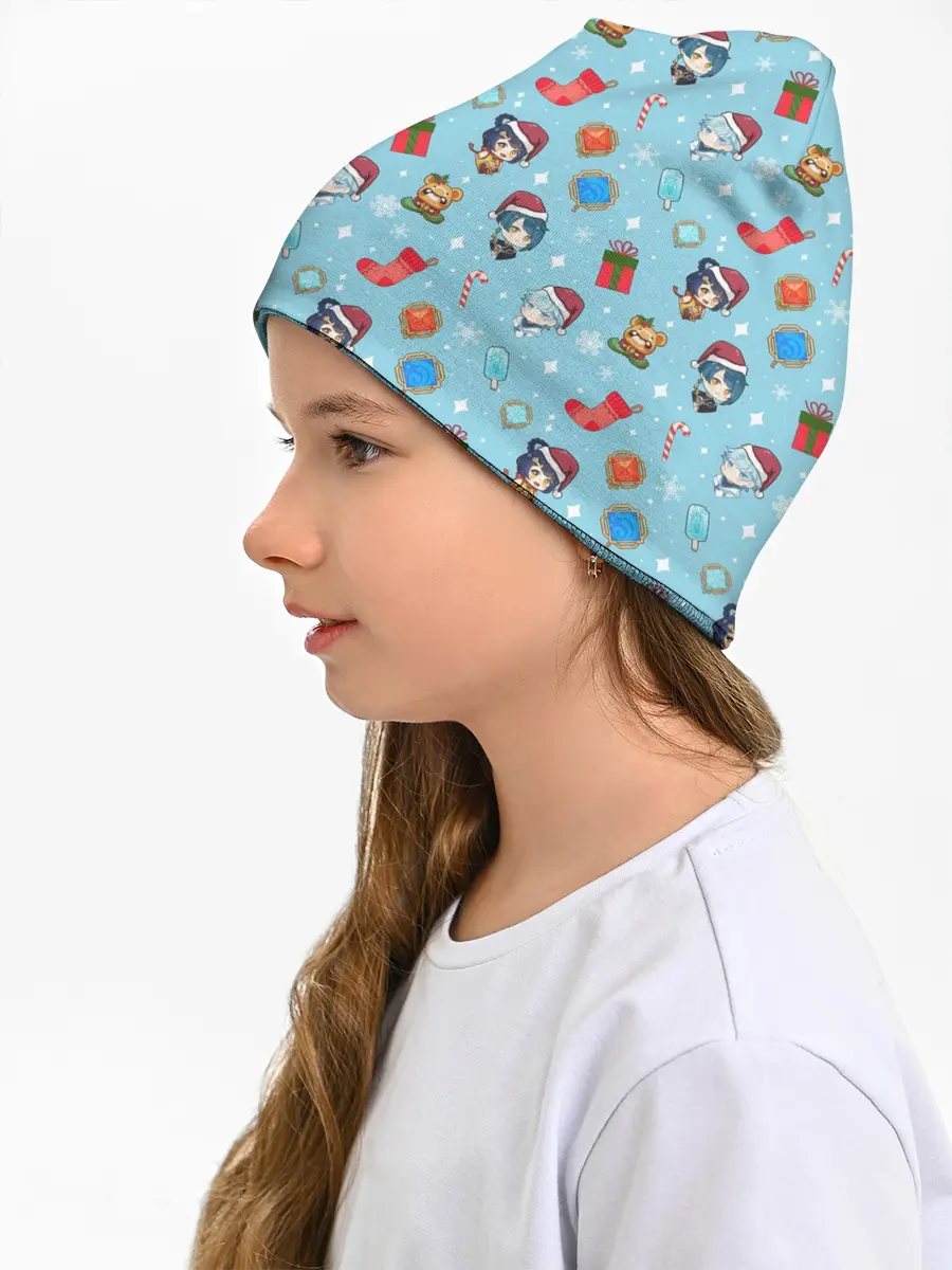 Детская шапка / GI Christmas Pattern