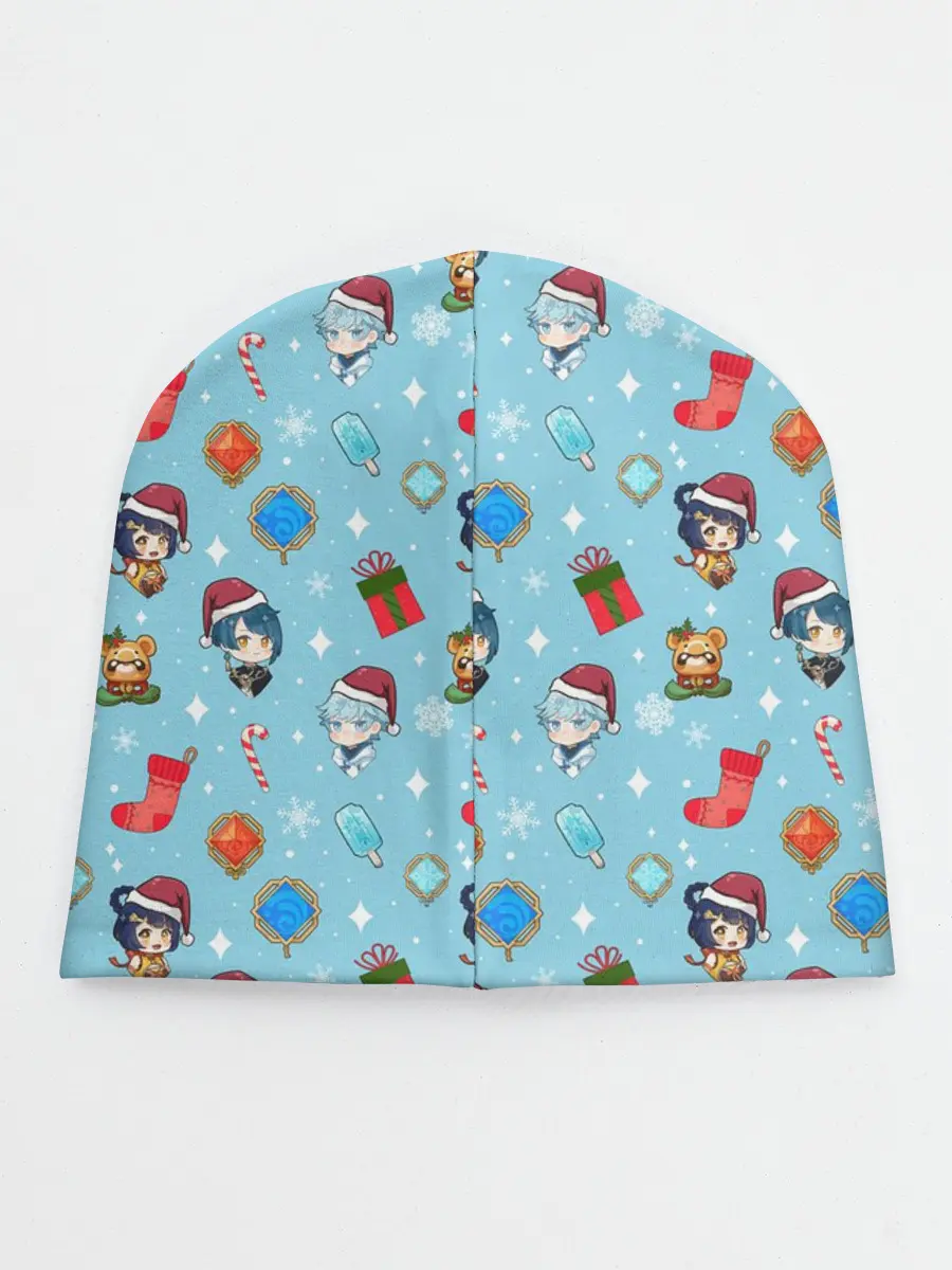 Детская шапка / GI Christmas Pattern