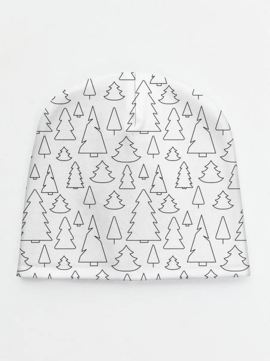 Детская шапка / Простые елочки