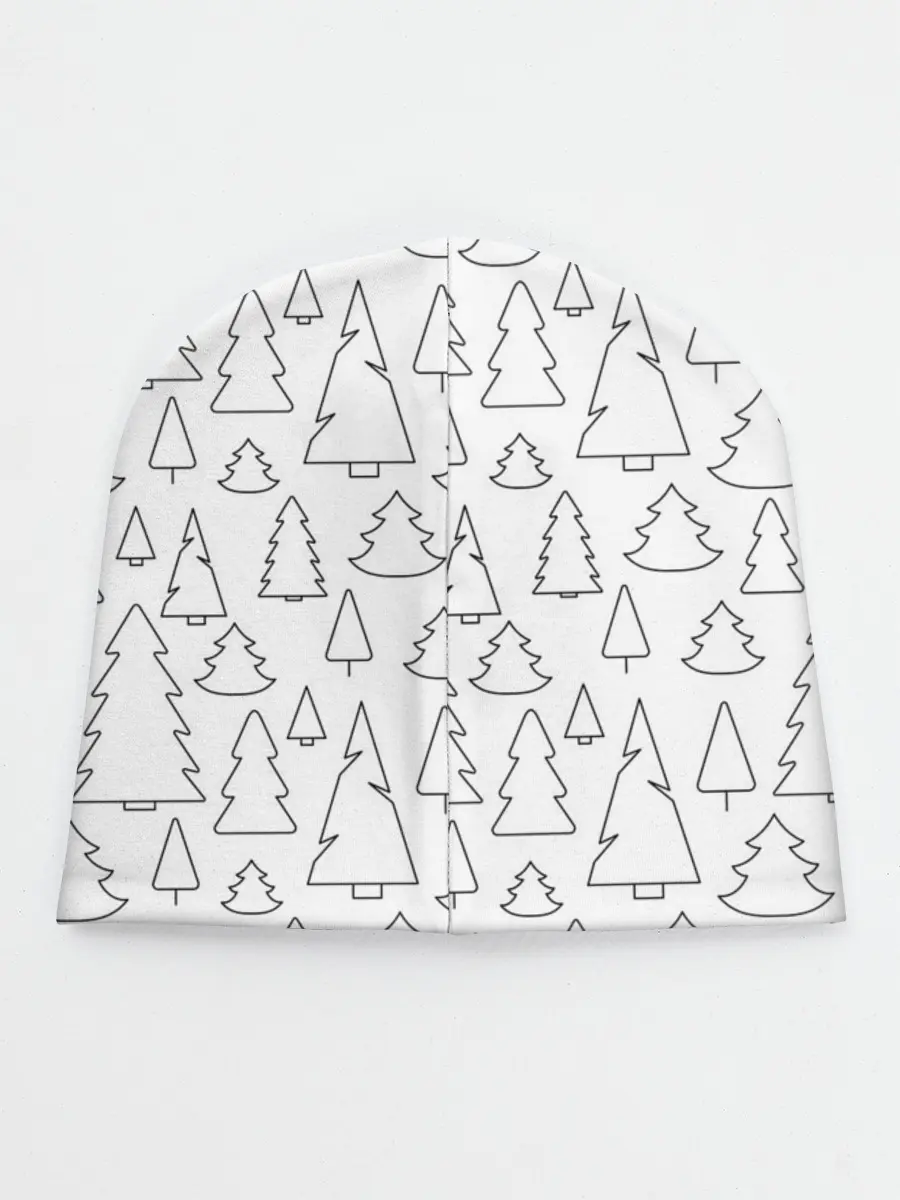 Детская шапка / Простые елочки