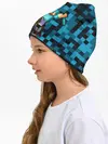 Детская шапка / Minecraft, Пиксели