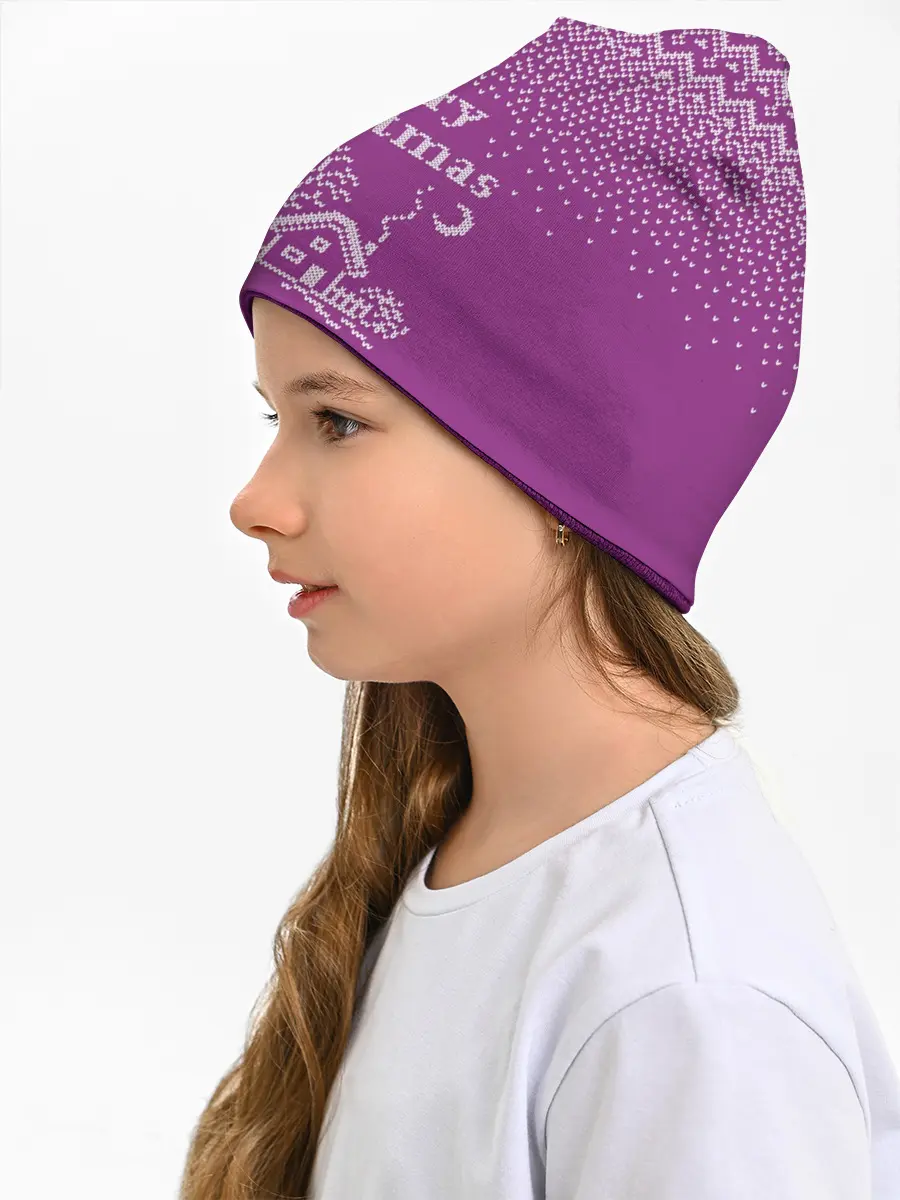 Детская шапка / Новогодний дом.