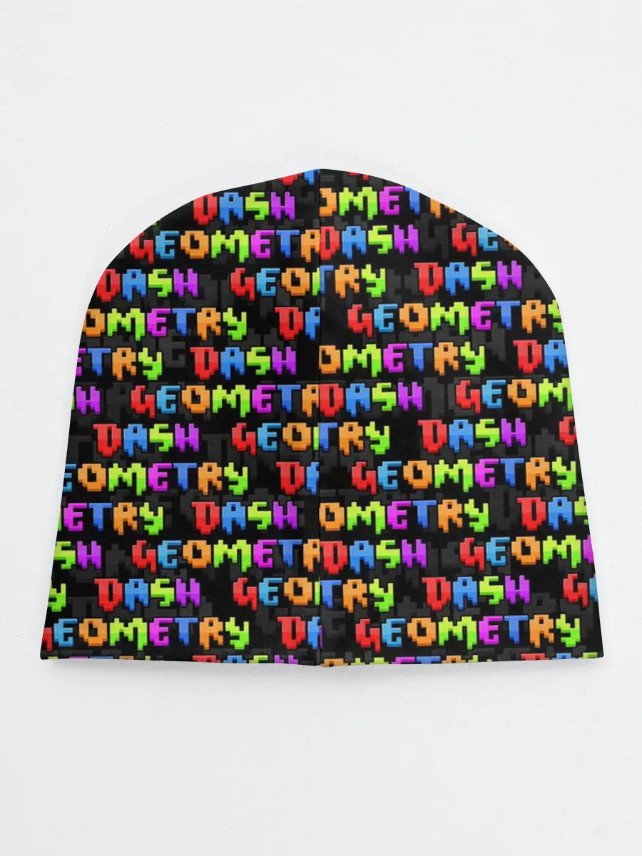 Детская шапка / GEOMETRY DASH / УЗОР / PATTERN