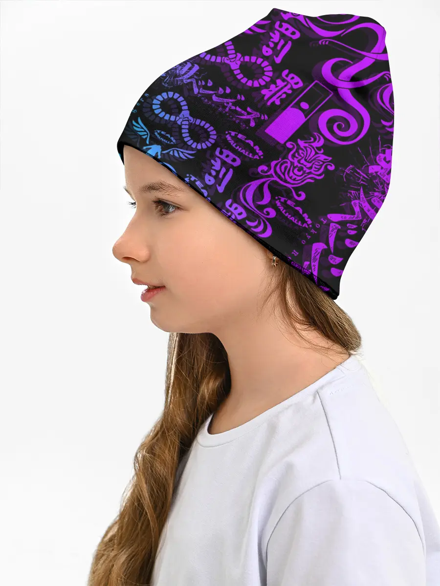 Детская шапка / ТАТУ ТОКЙСКИЕ МСТИТЕЛИ НЕОН |