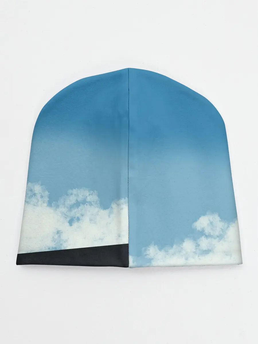 Детская шапка / КАДЗУХА НА ФОНЕ НЕБА