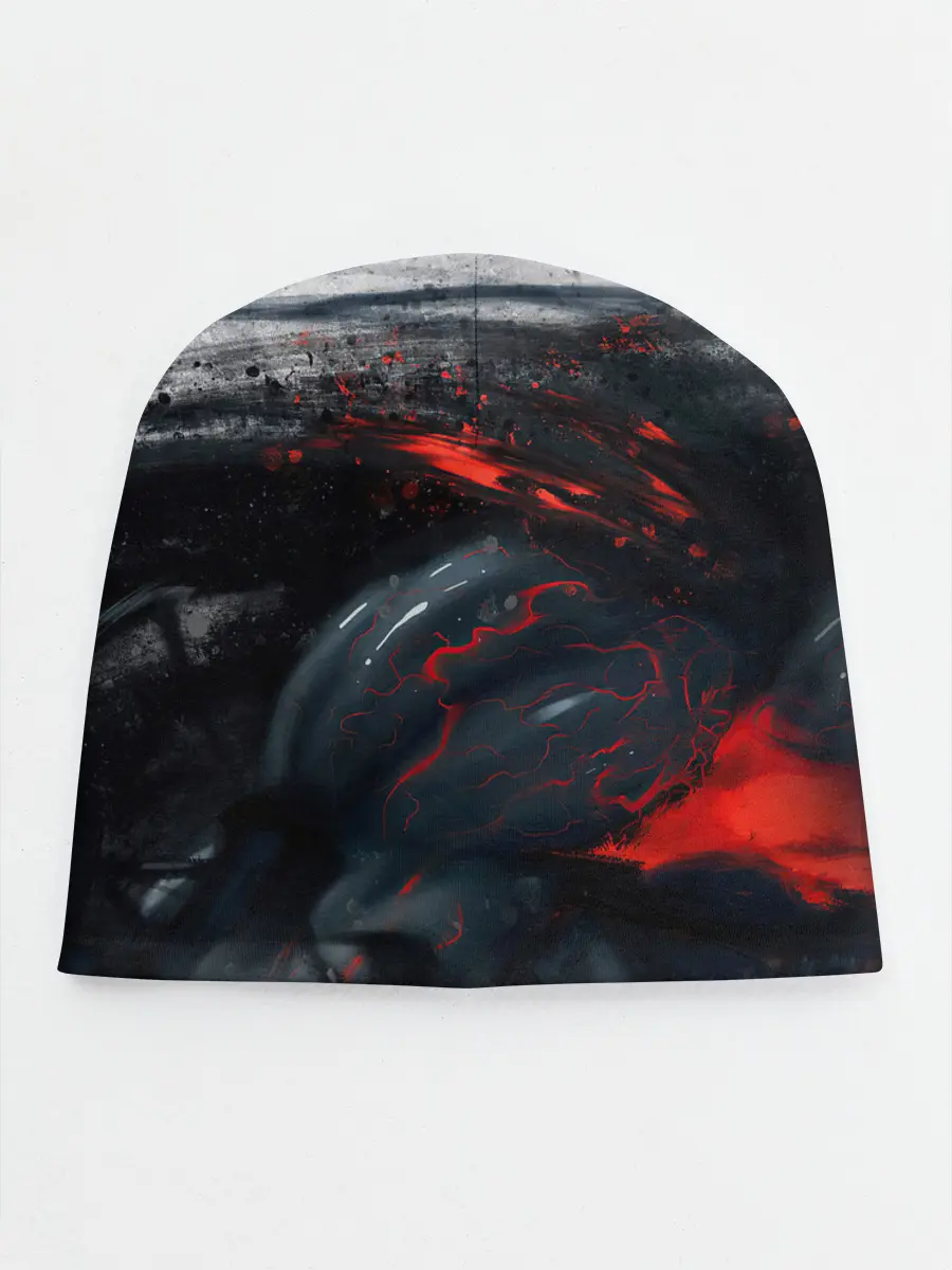 Детская шапка / ЧЁРНЫЙ СИМБИОТ / ГРАНЖ / BLACK MONSTER