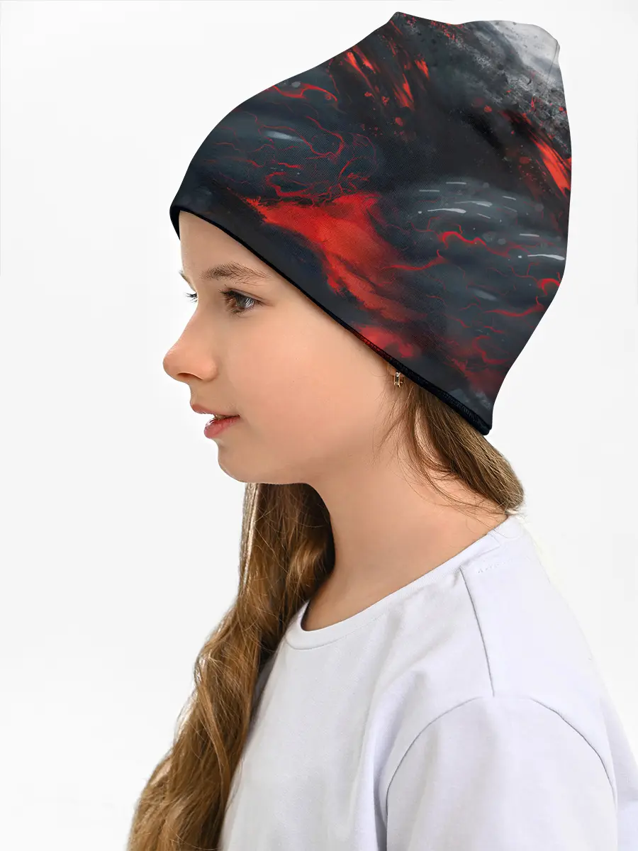 Детская шапка / ЧЁРНЫЙ СИМБИОТ / ГРАНЖ / BLACK MONSTER