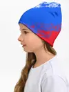 Детская шапка / Флаг РФ триколор
