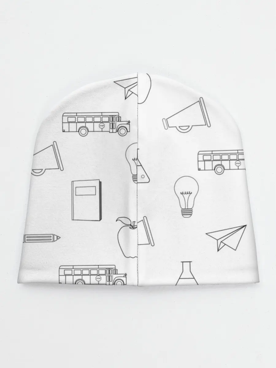 Детская шапка / эскизы простые