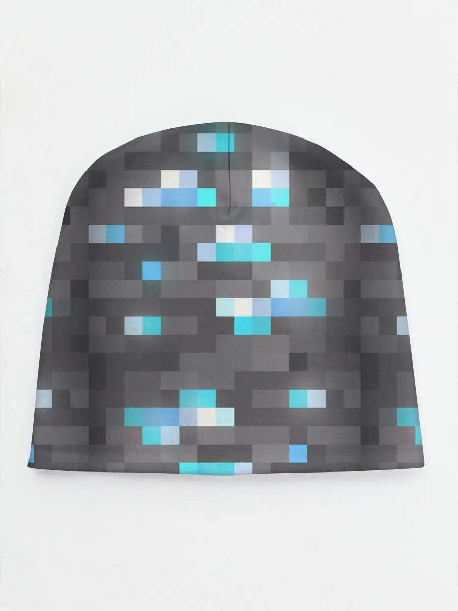 Детская шапка / АЛМАЗНАЯ РУДА | DIAMOND ORE | MINCRAFT