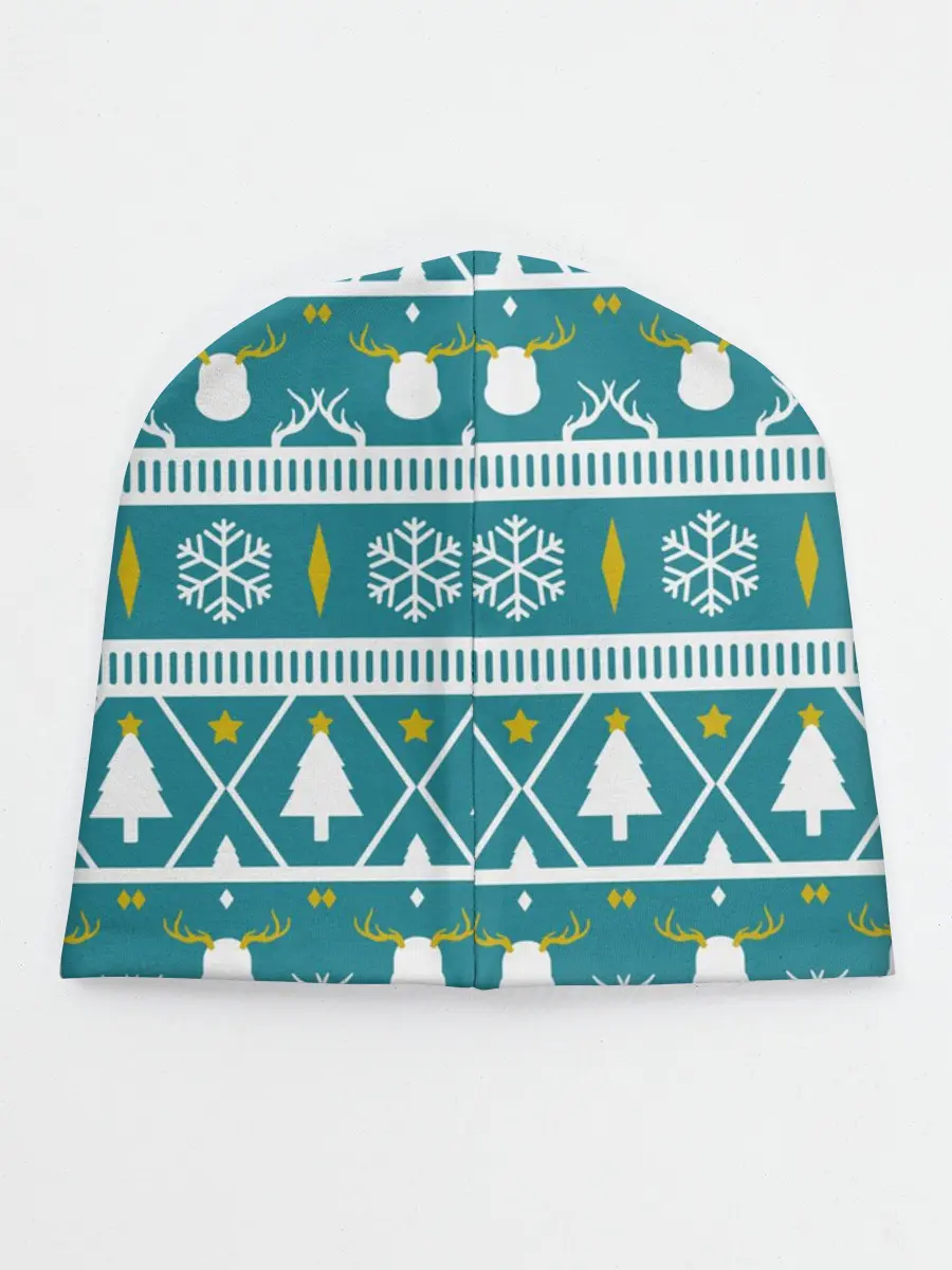 Детская шапка / Узор новогодний