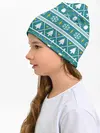Детская шапка / Узор новогодний
