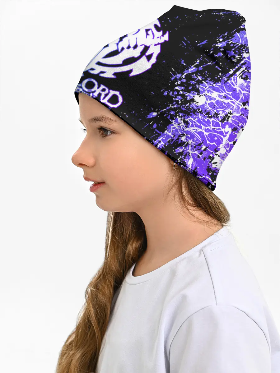 Детская шапка / OVERLORD | оверлорд neon | НЕОН